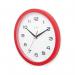 Acctim Aylesbury Wall Clock Red 92303 ANG92303