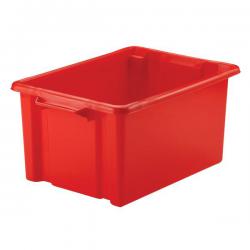 Cheap Stationery Supply of Strata Maxi Storemaster Crate 32L Red HW046-RED AQ00154 Office Statationery