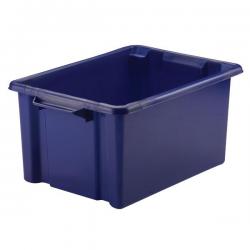 Cheap Stationery Supply of Strata Storemaster Maxi Crate 32L Blue (Stackable and easy to clean) HW046-Blue AQ00156 Office Statationery