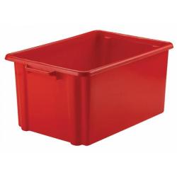 Cheap Stationery Supply of Strata Jumbo Storemaster Crate 48.5L Red HW048-RED Office Statationery