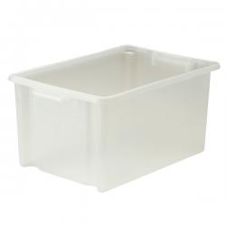 Cheap Stationery Supply of Strata 48.5L Jumbo Storemaster Box Clear HW048-CLEAR AQ00359 Office Statationery
