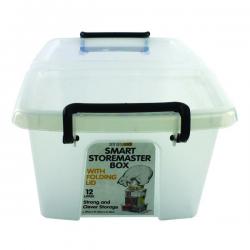 Cheap Stationery Supply of Strata Smart Box 12 Litre Clear (295 x 400 x 70mm) HW671 AQ03953 Office Statationery