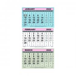 Cheap Stationery Supply of At-A-Glance 3 Monthly Calendar 2022 TML22 ATTML22 Office Statationery