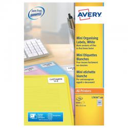 Cheap Stationery Supply of Avery Laser Mini Labels 84 Per Sheet White (Pack of 8400) L7656-100 Office Statationery