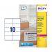 Avery Weatherproof Shipping Label 10 Per Sheet (Pack of 250) L7992-25 AV04912
