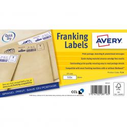 Cheap Stationery Supply of Avery Franking Label 175 x 40mm 1 Per Sheet White (Pack of 1000) FL10 AV08716 Office Statationery