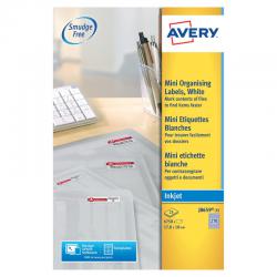 Cheap Stationery Supply of Avery Inkjet Mini Labels 270 Per Sheet White (Pack of 6750) J8659-25 AV10634 Office Statationery