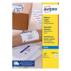 Cheap Stationery Supply of Avery Inkjet Address Labels 14 Per Sheet Wht (Pack of 1400) J8163-100 AV17631 Office Statationery