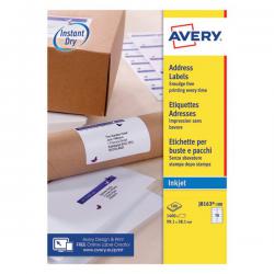 Cheap Stationery Supply of Avery Inkjet Address Labels 14 Per Sheet Wht (Pack of 1400) J8163-100 AV17631 Office Statationery