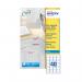 Avery Inkjet Mini Labels 45.7x25.4mm 40 Per Sheet White (Pack of 1000) J8654-25 AV99283