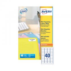 Cheap Stationery Supply of Avery Laser Mini Labels 45.7 x 25.4mm White (Pack of 1000) L7654-25 Office Statationery
