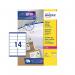 Avery Ultragrip Laser Label 99.1x38.1mm White (Pack of 3500) L7163-250 AVL7163E