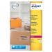 The photo features a pack of 200 Avery Laser Labels, each label measuring 99.1x67.7mm and containing 8 labels per sheet. The labels are clear in color, allowing the contents of each label to be easily seen. This pack is labeled as L7565-25 AVL7565S and is perfect for various labeling needs.