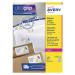 100 x Avery Laser Labels 38.1x21.2 (Mini address labels, easy to use) L7651H AVL7651H