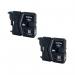 Brother LC985BK Inkjet Cartridge Black Twinpack LC985BKBP2 BA56205