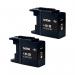 Brother LC1280XLBK Inkjet Cartridge HY Black Twinpack LC1280XLBKBP2 BA56260