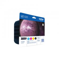 Cheap Stationery Supply of Brother LC-1220 Cyan/Magenta/Yellow/Black Inkjet Cartridges (Pack of 4) LC1220VALBP Office Statationery