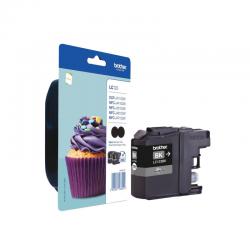 Cheap Stationery Supply of Brother LC-123 Black Inkjet Cartridge (Pack of 2) LC123BKBP2 BA56316 Office Statationery