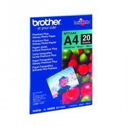 Cheap Stationery Supply of Brother BP71 Photo Paper Gloss A4 (Pack of 20) BP71GA4 BA65841 Office Statationery