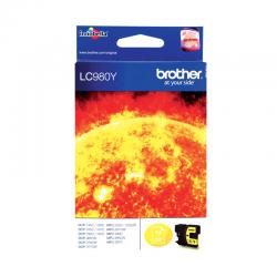 Cheap Stationery Supply of Brother LC980Y Yellow Inkjet Cartridge Office Statationery