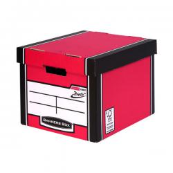 Cheap Stationery Supply of Bankers Box Red Presto Bankers Box Premium Storage Boxes (Pack of 10+2) 7260701 BB00728 Office Statationery