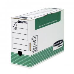 Cheap Stationery Supply of Fellowes Bankers Box Transfer File 120mm FC Green (Pack of 10) 1179201 BB00792 Office Statationery