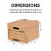 Bankers Box Earth Series Storage Box Standard Brown (Pack of 10) 4470601 BB00900