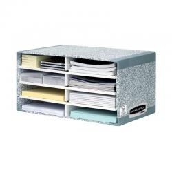 Cheap Stationery Supply of Bankers Box System Desktop Sorter Grey (Pack of 5) 08750 BB18750 Office Statationery