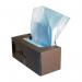 The image shows a pack of 50 Fellowes Shredder Bags, designed for 94L shredders. The bags have a crisp, clean white color and are made of durable, tear-resistant material. Each bag has a pull-tie closure for easy disposal of shredded waste.