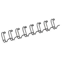Cheap Stationery Supply of Fellowes Wire Binding Element 6mm Black (Pack of 100) 53218 Office Statationery