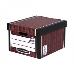 Cheap Stationery Supply of Bankers Box Premium Classic Box Wood Grain (Pack of 5) 7250513 BB57825 Office Statationery