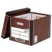 Bankers Box Premium Tall Box Woodgrain (Pack of 5) 7260520 BB57829