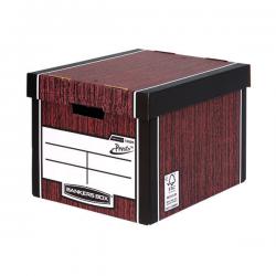 Cheap Stationery Supply of Bankers Box Premium Tall Box Woodgrain (Pack of 5) 7260520 BB57829 Office Statationery