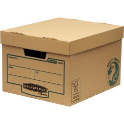 Cheap Stationery Supply of Bankers Box Earth Series Storage Box Brown (Pack of 10) 4472401 BB67063 Office Statationery