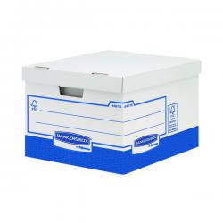 Cheap Stationery Supply of Fellowes Basics Storage Box Heavy Duty Large (Pack of 10) 4461601 BB72104 Office Statationery