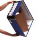 Fellowes Bankers Box Premium Presto Storage Box Blue/White (Pack of 10) 7260603 BB729