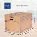 Bankers Box SmoothMove Standard Moving Box 460x410x610mm (Pack of 10) 6207501 BB73260