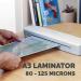 Fellowes Ion Laminator A3 WhiteGrey 4560601 BB75285