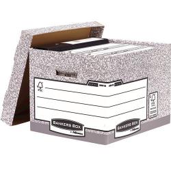 Cheap Stationery Supply of Bankers Box Storage Box Grey Standard (Pack of 10) 00810-FF BB88537 Office Statationery
