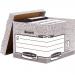 Bankers Box Storage Box Grey Standard (Pack of 10) 00810-FF BB88537