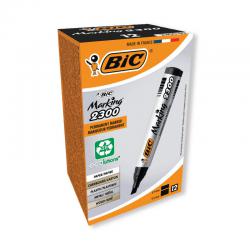 Cheap Stationery Supply of Bic 2300 Permanent Marker Chisel Tip Black (Pack of 12) 820926 BC01099 Office Statationery
