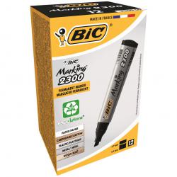 Cheap Stationery Supply of Bic 2300 Permanent Marker Chisel Tip Black (Pack of 12) 820926 BC01099 Office Statationery