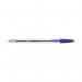 Bic Cristal Ballpoint Pen Medium Blue Pack of 50 8373602 BC10001