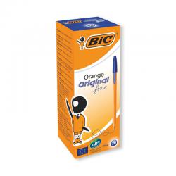Cheap Stationery Supply of Bic Orange Fine Ballpoint Pen Blue (Pack of 20) 1199110111 BC10111 Office Statationery