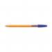 Bic Orange Fine Ballpoint Pen Blue (20 Pack) 1199110111 BC10111