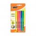 Bic Brite Liner Highlighters Assorted (Pack of 5) 893133 BC25558