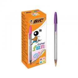 Cheap Stationery Supply of Bic Assorted Cristal Large Ballpoint Pen 1.6mm (Pack of 20) 895793 BC27210 Office Statationery