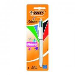 Cheap Stationery Supply of Bic 4 Colours Shine Blister (Pack of 10) 907906 BC29577 Office Statationery