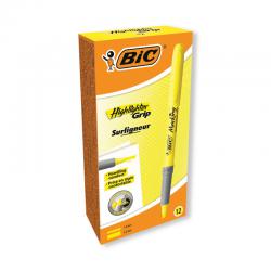 Cheap Stationery Supply of Bic Brite Liner Highlighters Yellow (Pack of 12) 811935 BC31255 Office Statationery