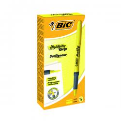 Cheap Stationery Supply of Bic Brite Liner Highlighters Yellow (Pack of 12) 811935 BC31255 Office Statationery